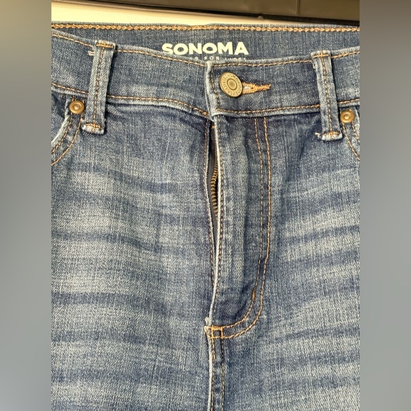 Sonoma Blue Straight-Leg Jeans - Picture 3 of 6